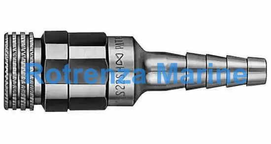 QUICK COUPLER SOCKET F/FUELGAS, 5/16" 3/8" HOSE S33SH