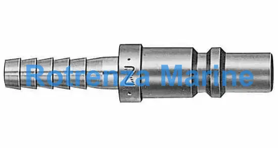 QUICK COUPLER PLUG FOR FUELGAS, 5MM ID HOSE S335PH 