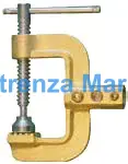 EARTH CLAMP C-CLAMP TYPE, 1,000AMP JAW WIDTH 80MM
