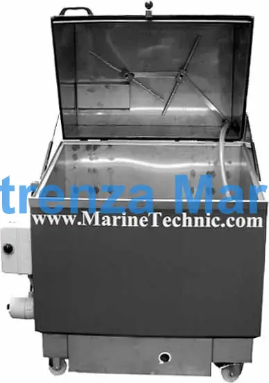 MACHINER PART CLEANER 204M, CAP 125LTR 440V 3P 60HZ 11000W