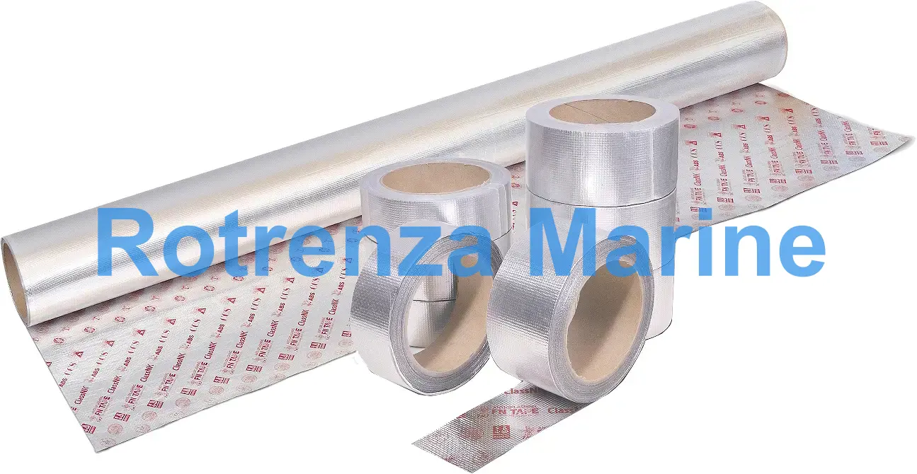 TAPE ANTI-SPLASHING 35MMX10MTR, NK/UL/ABS/LRS/BV APPROVED