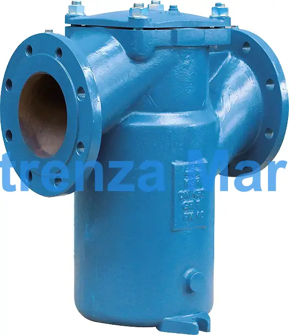 STRAINER DIN SINGLE CAST IRON, FLANGED PN10/16 #1096 20MM
