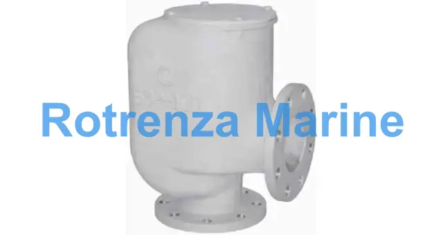 AIR VENT HEAD JIS 5KG FLANGED, WITH SCREEN #53PW-200 200MM