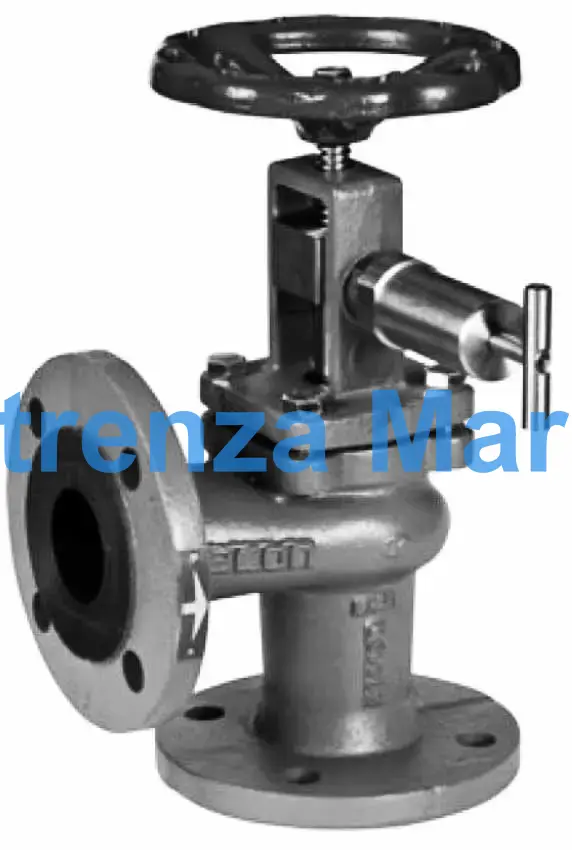 VALVE QUICK-CLOSING DIN PN16, MECHANICAL ANGLE 100/248 100MM