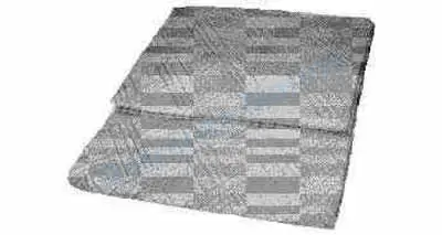 BED SPREAD COTTON CHECK, 1800X2600MM