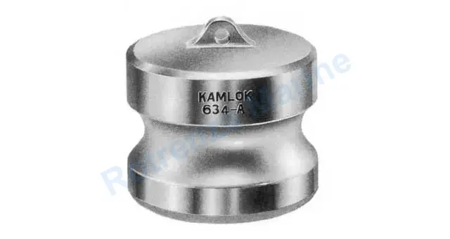 COUPLING CAM&GROOVE S. STEEL, DUST PLUG 1"