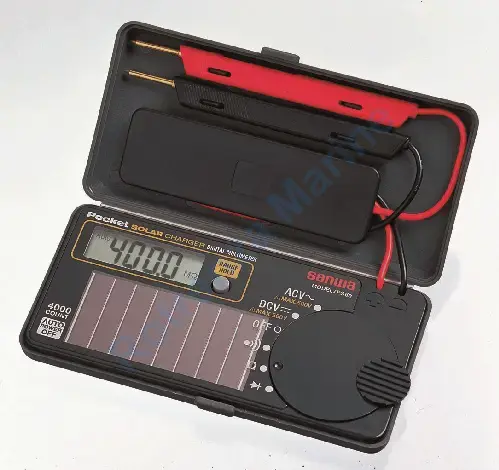 MULTI TESTER DIGITAL, SOLAR-POWERED MODEL CDS-820