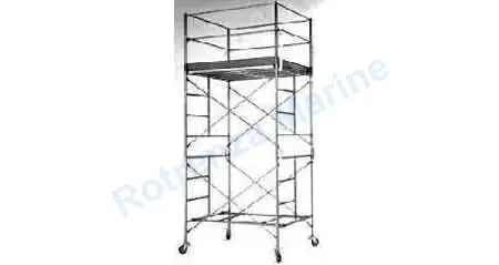 SCAFFOLD PIPE PREFABRICATED, STEEL 4 STEPS