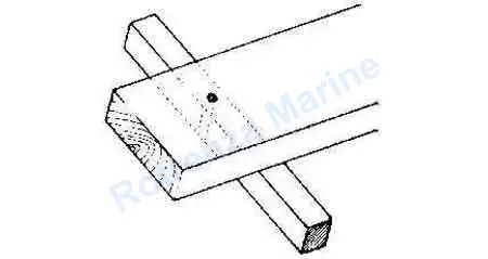 STAGE 300X40X4000MM, WITH TRANSVERSE BEARER