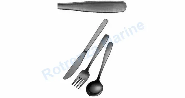 STRAWBERRY SPOON 18-CHROME, STAINLESS STEEL PLAIN HANDLE