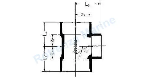 TEE REDUCING PVC FOR DRAIN, SIZE 65 X 30